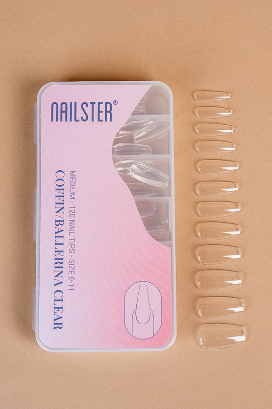 Coffin/Ballerina Clear Tipper