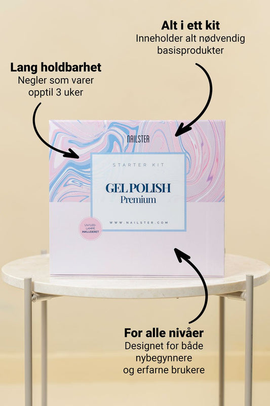Gel Polish Starter kit Premium | Nailster Norway