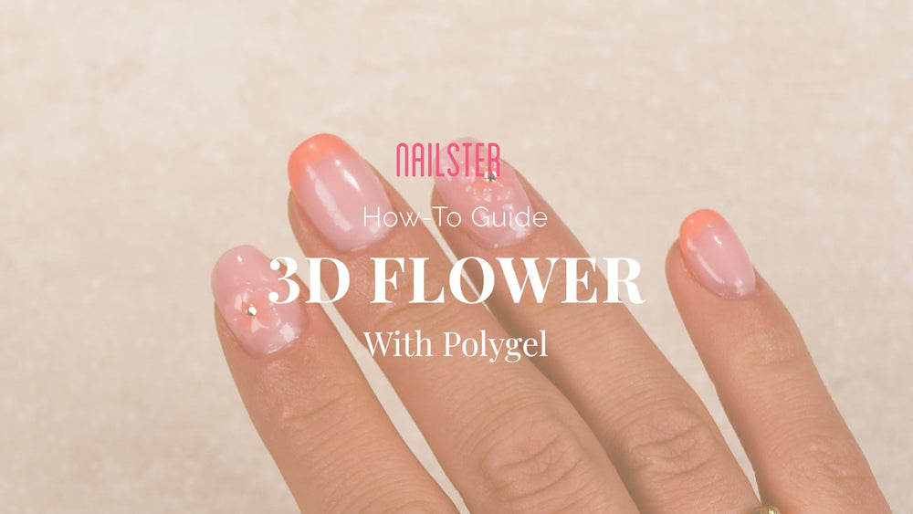 3D-Blomst med Polygel - Nailster Norway