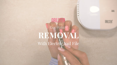 Fjerning av Gel Polish med Elektrisk Neglefil - Nailster Norway
