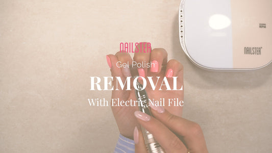 Fjerning av Gel Polish med Elektrisk Neglefil - Nailster Norway