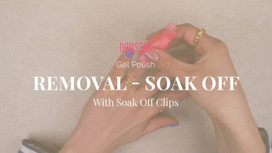 Fjerning av Gel Polish med Soak-off Klips - Nailster Norway
