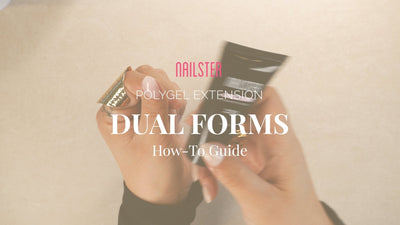 Forlengelse med Polygel med Dual Forms - Nailster Norway