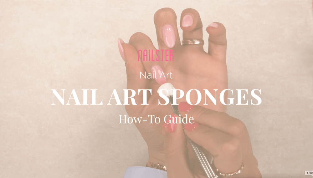 Nail Art Sponges - Nailster Norway