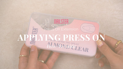 Påføring av Press-on Tipper med UV/LED Gel Glue - Nailster Norway