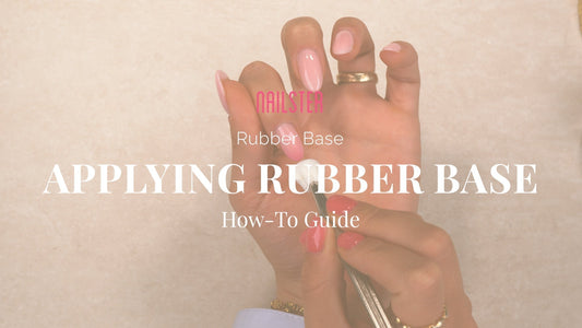 Påføring av Rubber Base - Nailster Norway