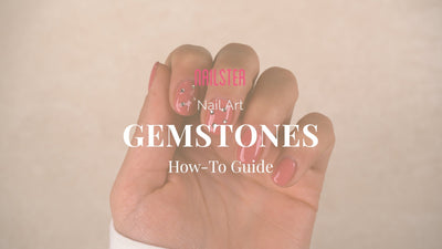 Påføring av smykkesteiner - Nailster Norway