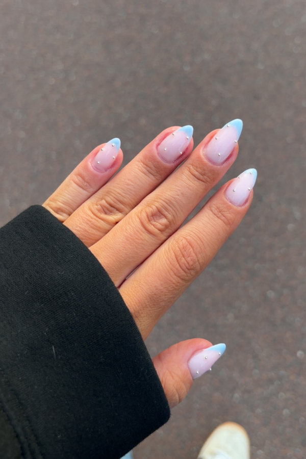 Frosted French Look