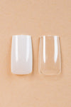 5 x Square Medium Clear Tipper