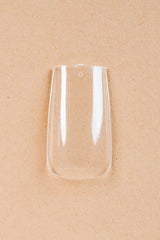 5 x Square Medium Clear Tipper