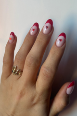 Red Romance Look