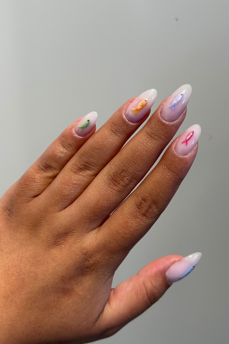 Colorful Koi Look