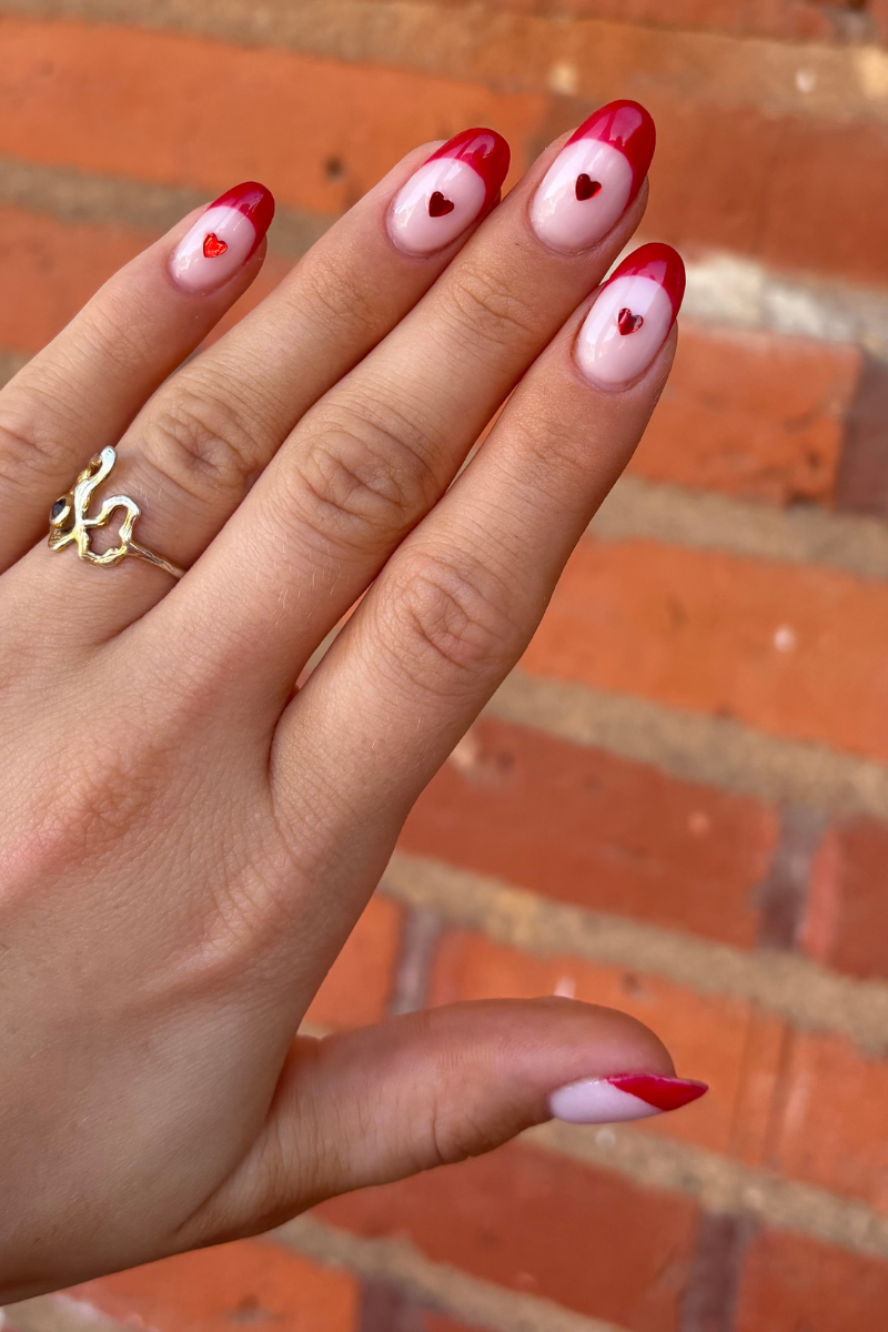 Red Romance Look