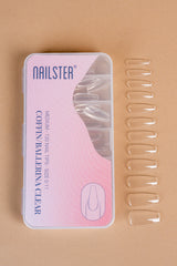 5 x Coffin/Ballerina Medium Clear tipper