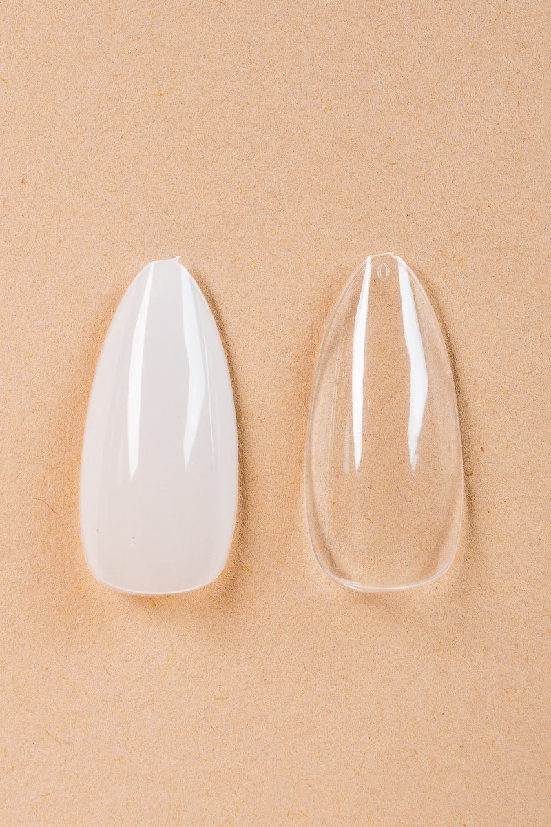 Almond Medium Clear Tipper
