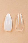 Almond Medium Clear Tipper