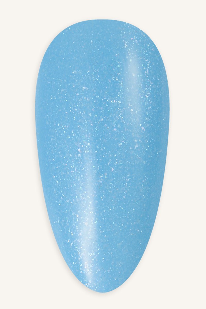Frosting Baby Blue Glitter · 445
