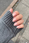 Glitter French Look