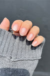 Glitter French Look