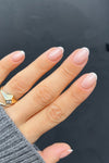 Glitter French Look