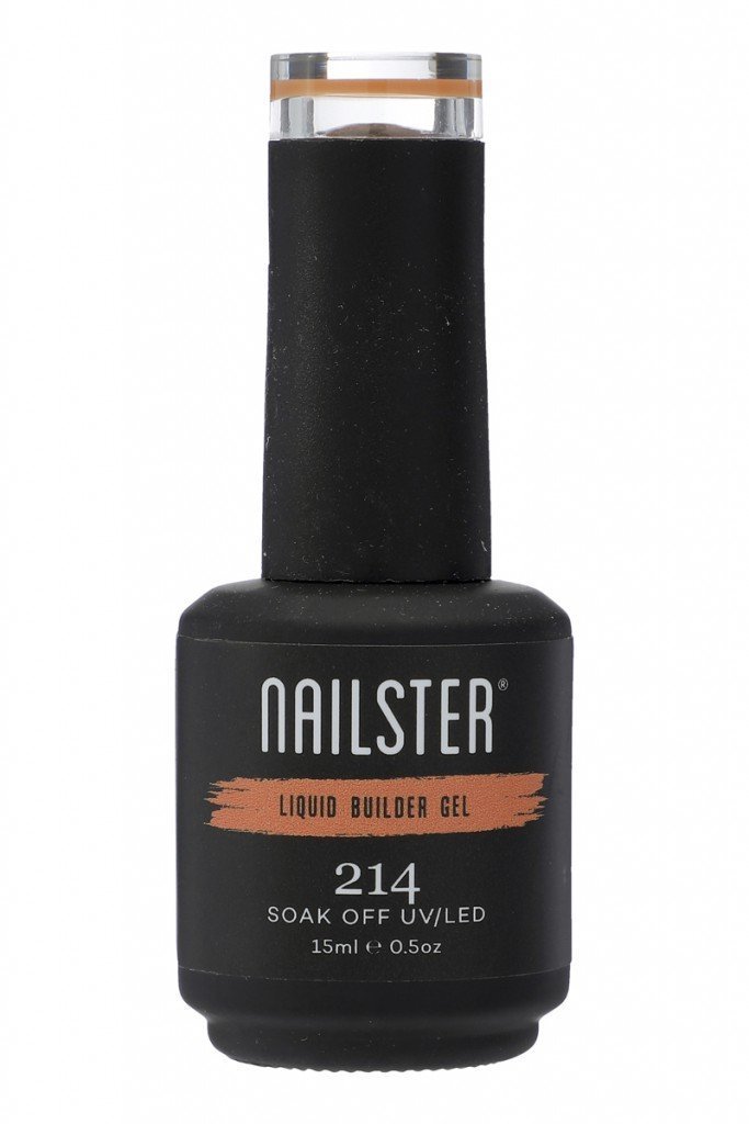 Liquid Builder Gel Amber · 214 | Nailster Norway