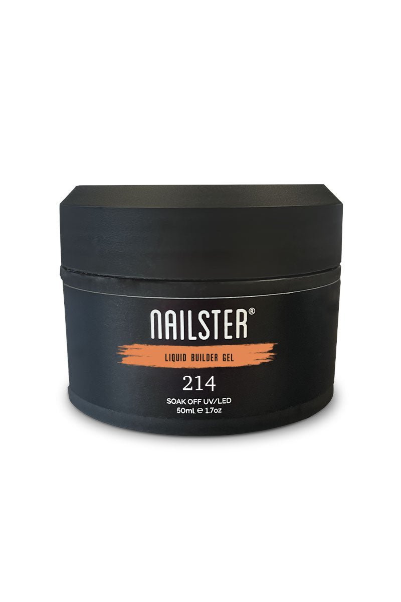 Liquid Builder Gel Amber · 214 | Nailster Norway