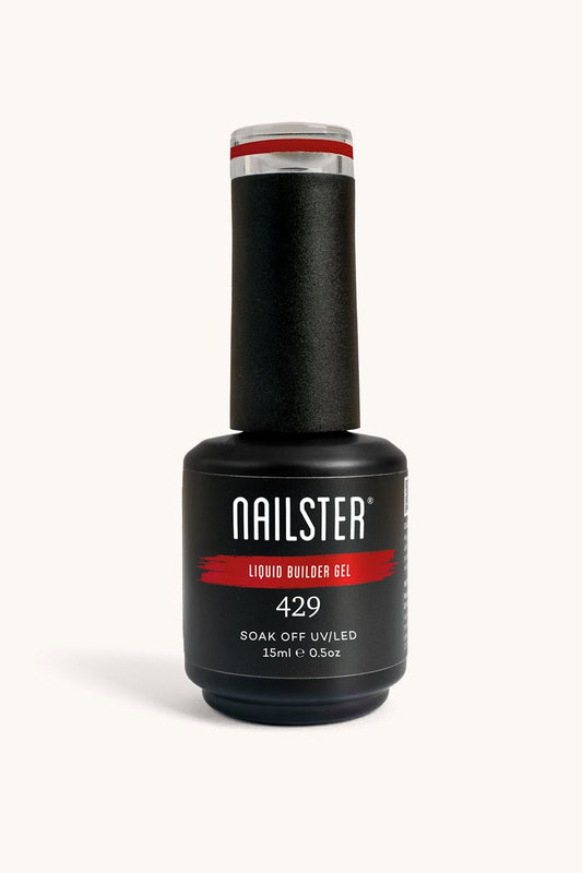 Liquid Builder Gel Red Love 15ml · 429 | Nailster Denmark