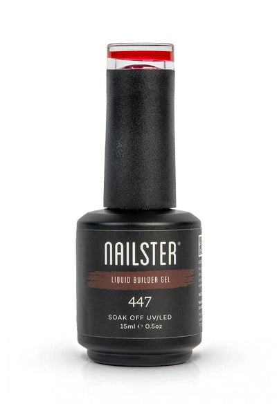 Liquid Builder Gel True Red · 447 | Nailster Denmark