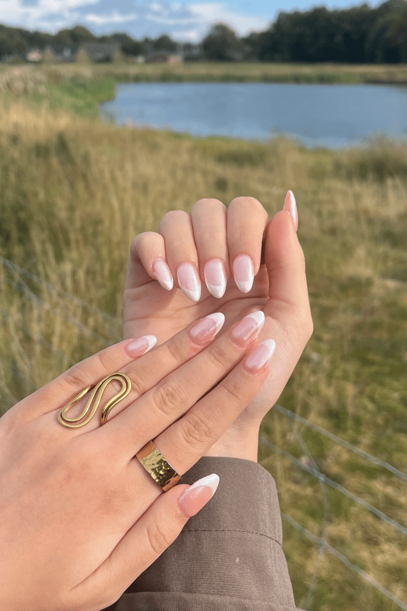 Milky French Look