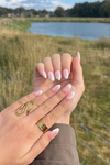 Milky French Look