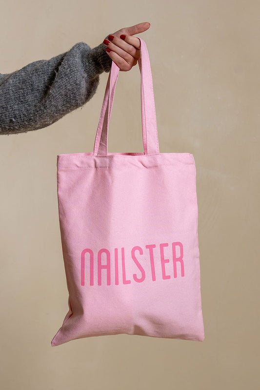 Nailster Tote bag Pink | Nailster Norway