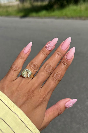 Pink Bow Look