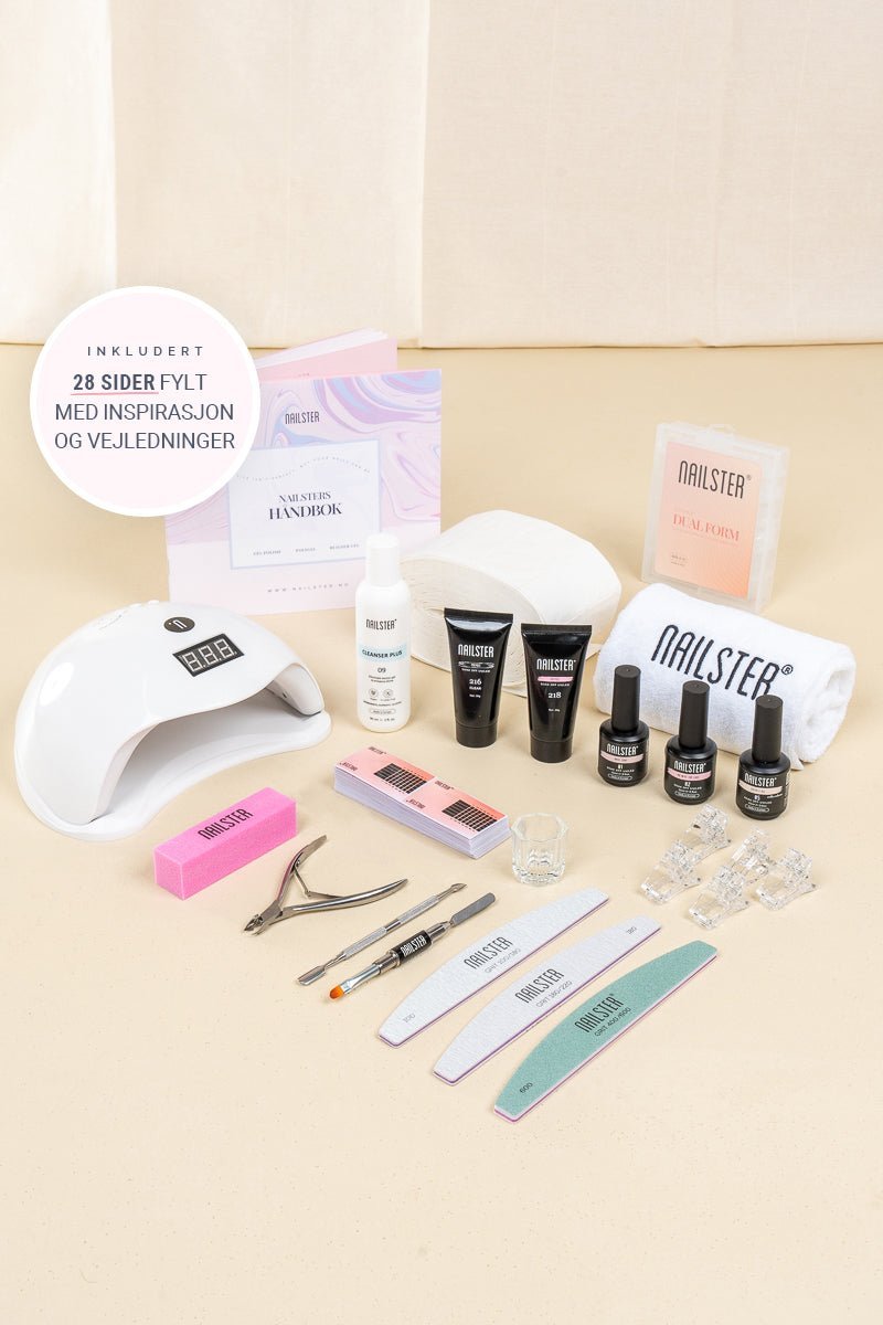Polygel Nail Kit fra Nailster - Polygel Set Norge