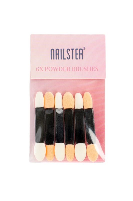 Powder Brushes (6 stk.) | Nailster Norway