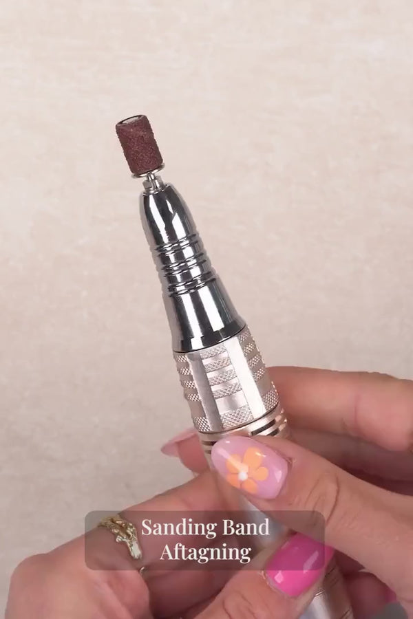 Elektrisk neglefil - inkludert 4 bits