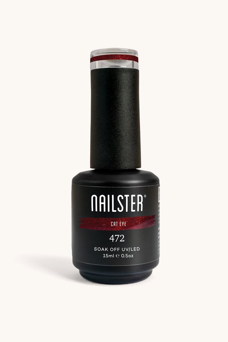 Red Flare Cat Eye 15ml · 472 | Nailster Denmark