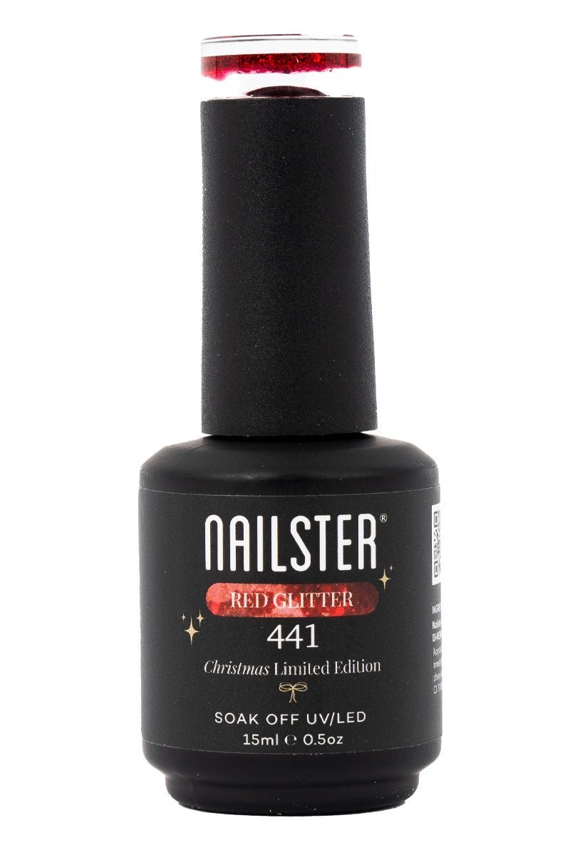 Red Glitter 15ml · 441 | Nailster Norway