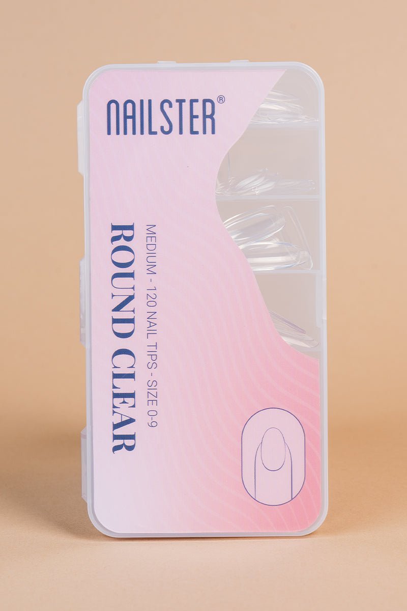 Round Medium Clear Tipper