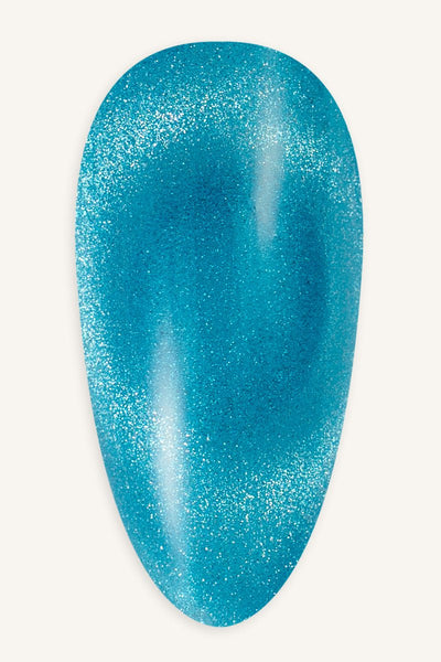 Silver Blue Cat Eye  · 338 - Tip