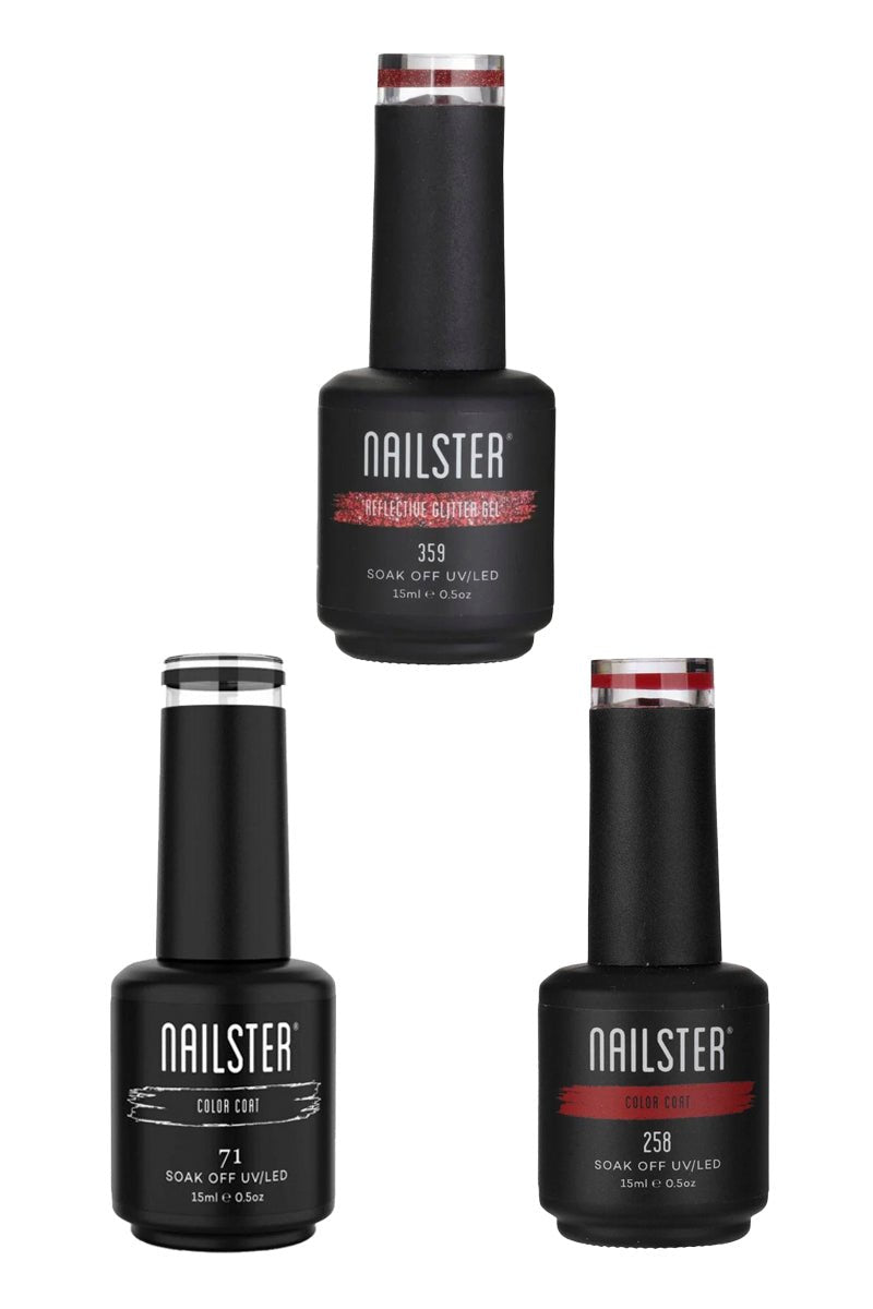 Spider Red Look | Nailster Norway