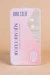 Square Medium Clear Tipper