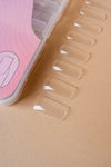 Square Medium Clear Tipper