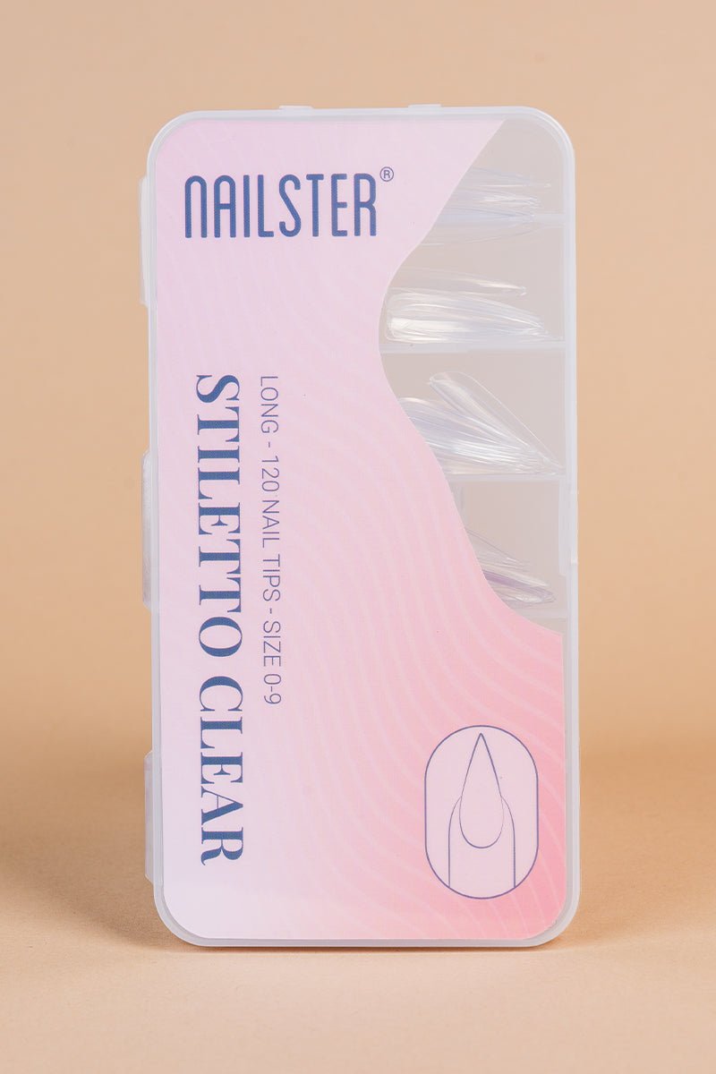 Stiletto Long Clear Tipper