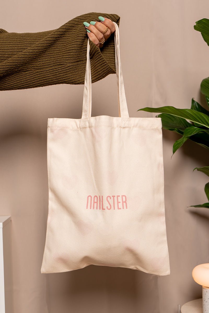 Tote bag - Delicate hearts | Nailster Norway