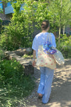 Tote Bag - Dusty Green Dots